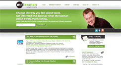 Desktop Screenshot of mrtaxman.com.au